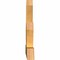Ekena Millwork Saratoga Rough Sawn Timber Gable Bracket, Western Red Cedar, 60"W x 35"H x 4"D x 6"F, 14/12 Pitch GBW060X35X0406SAR00RWR - alternate 3